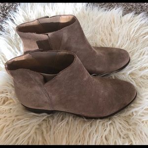 Lucky Brand Suede Booties